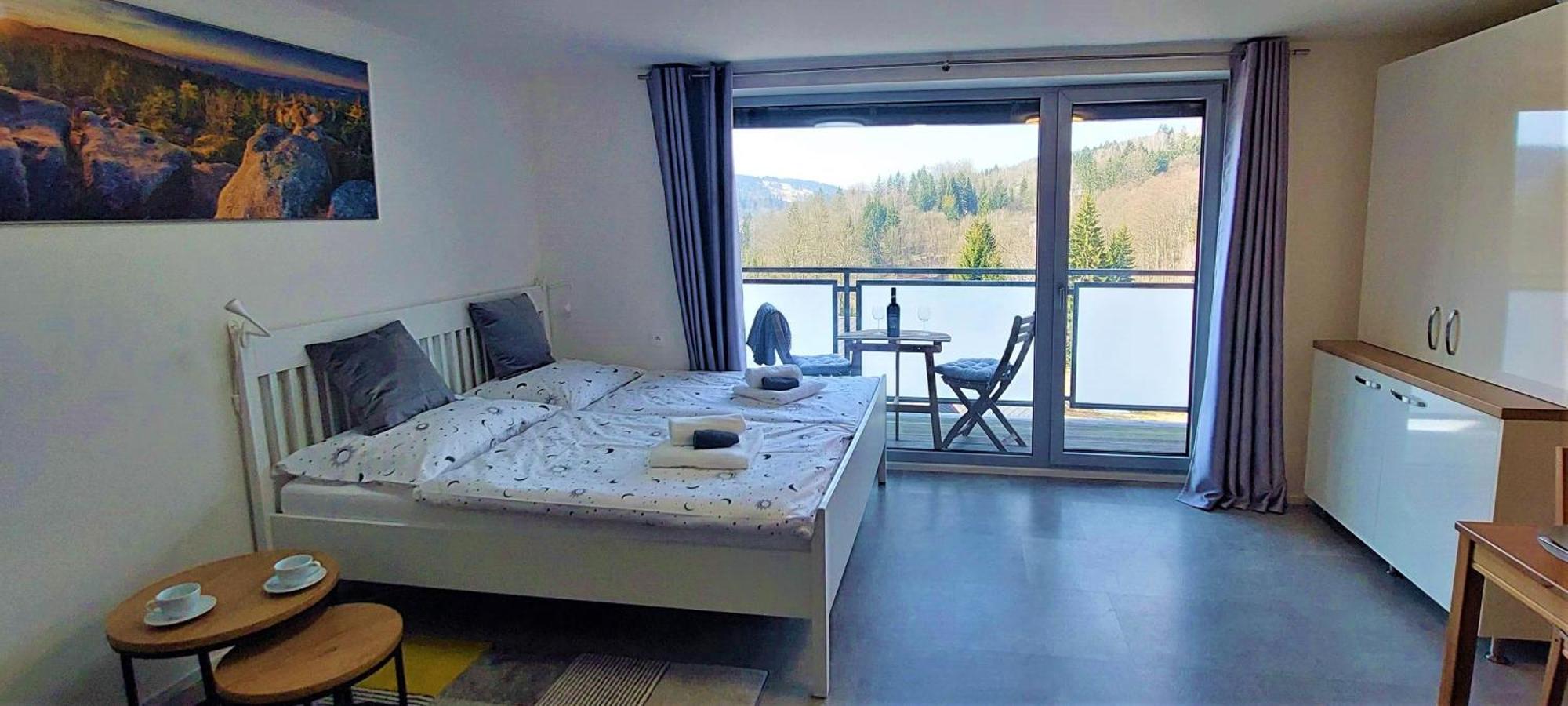 Apartman Na Kraji Lesa Янов-над-Нисоу Экстерьер фото