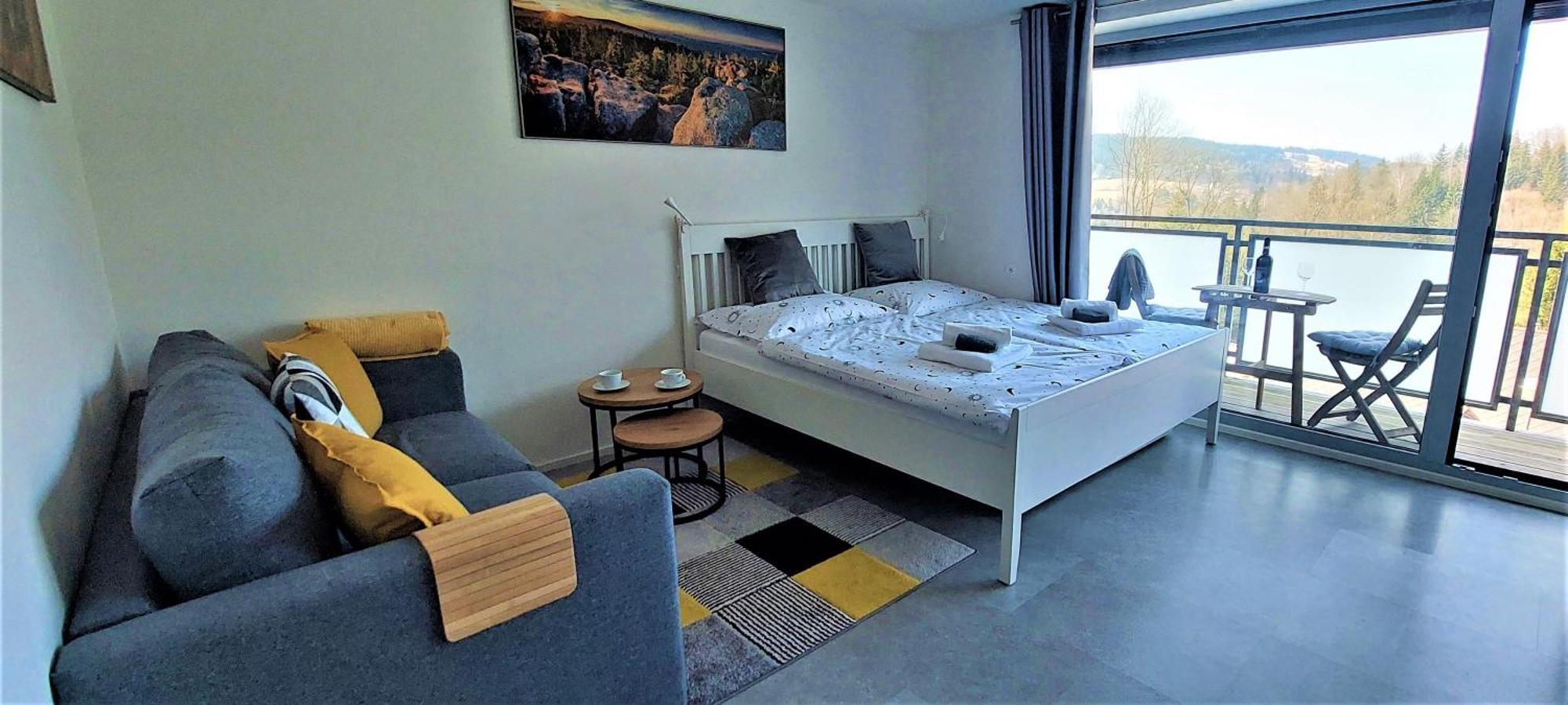 Apartman Na Kraji Lesa Янов-над-Нисоу Экстерьер фото